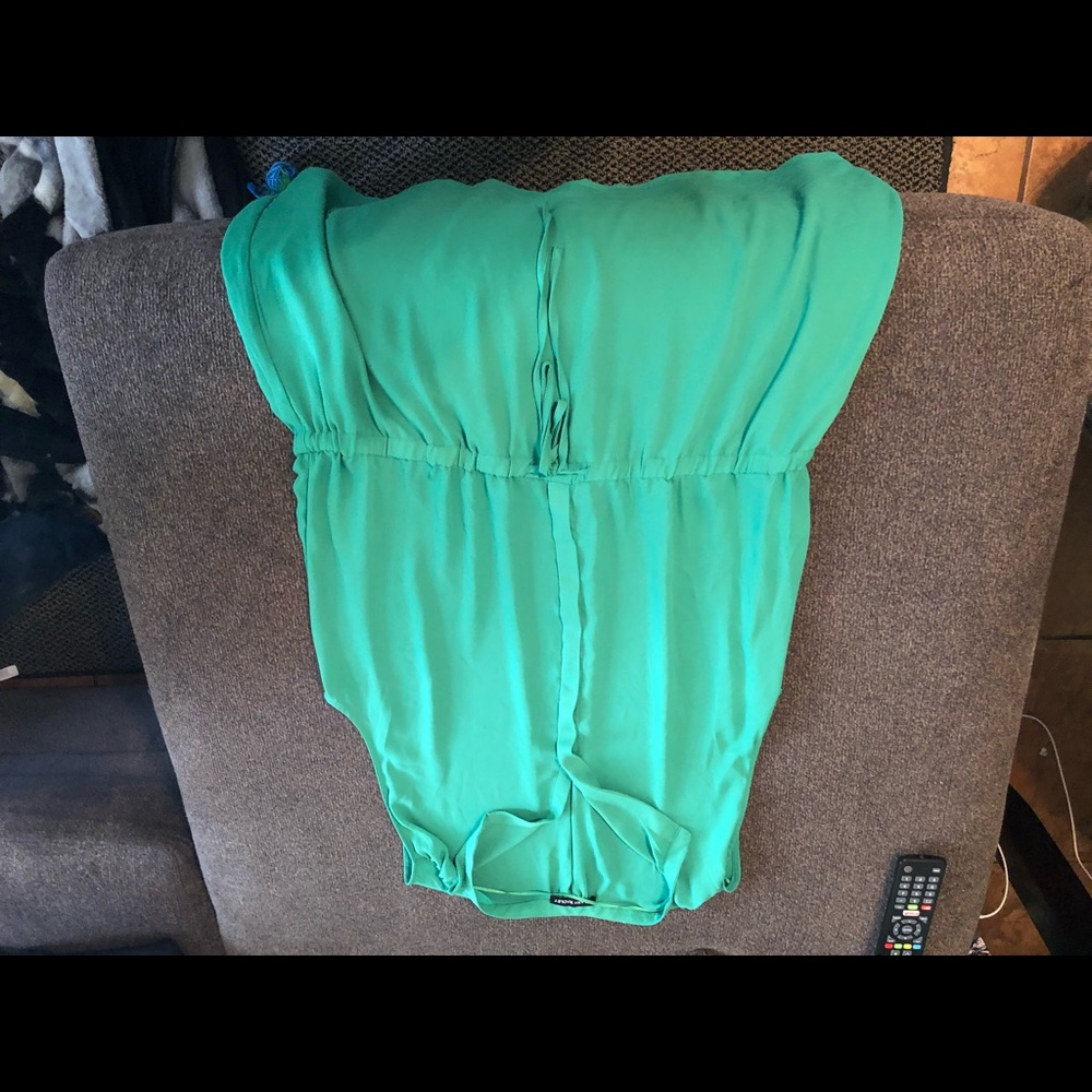 Green summer dress